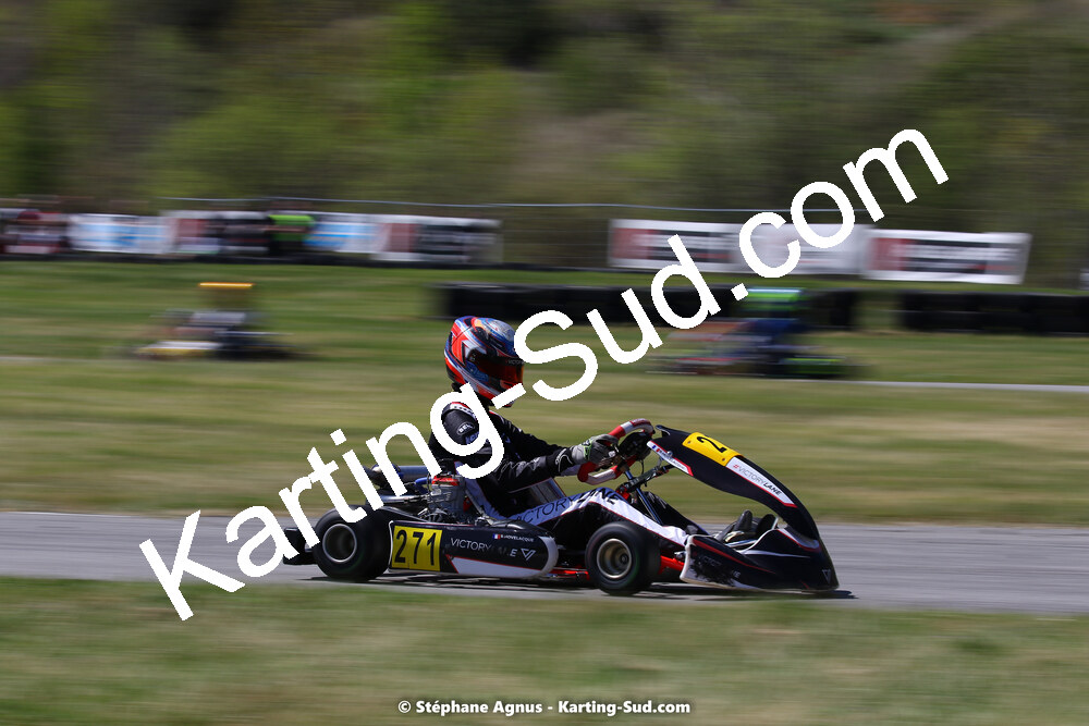 16 & 17/04/2022 : 3ème manche du Championnat du Sud 2022 au circuit d’Aigues-Vives (photos Stéphane Agnus) 2022 — karting