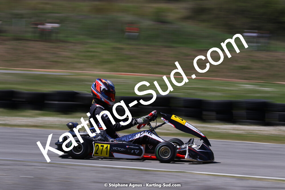 16 & 17/04/2022 : 3ème manche du Championnat du Sud 2022 au circuit d’Aigues-Vives (photos Stéphane Agnus) 2022 — karting