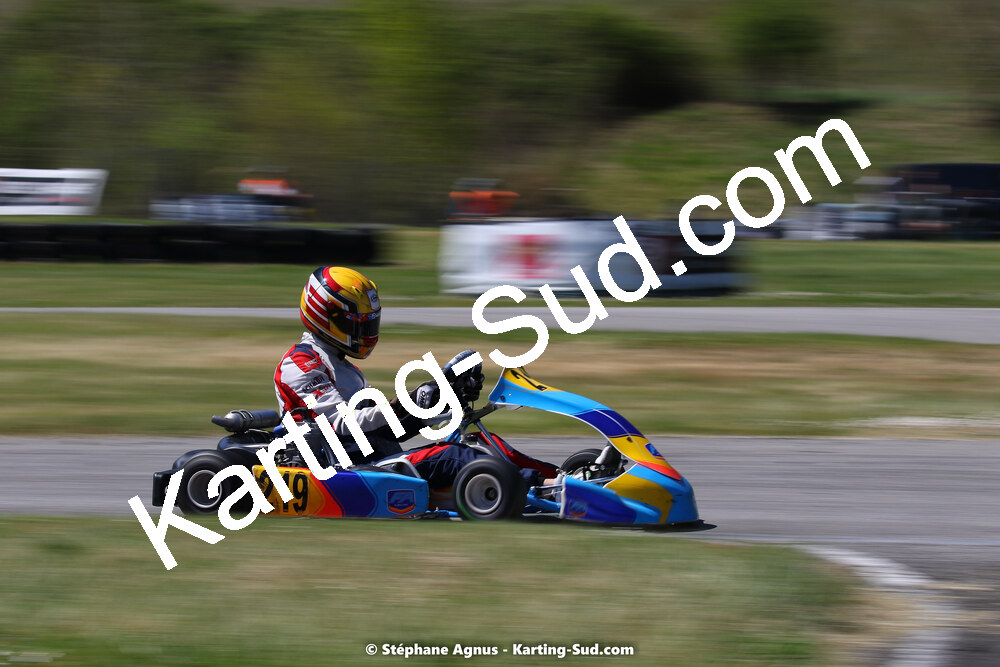 16 & 17/04/2022 : 3ème manche du Championnat du Sud 2022 au circuit d’Aigues-Vives (photos Stéphane Agnus) 2022 — karting