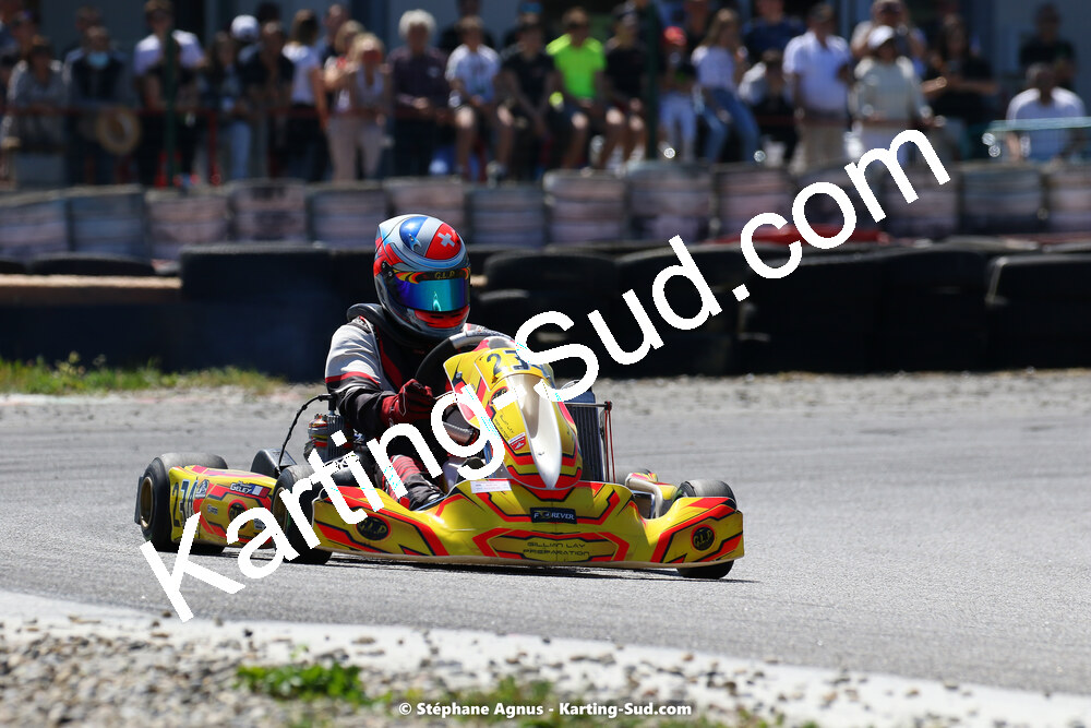16 & 17/04/2022 : 3ème manche du Championnat du Sud 2022 au circuit d’Aigues-Vives (photos Stéphane Agnus) 2022 — karting