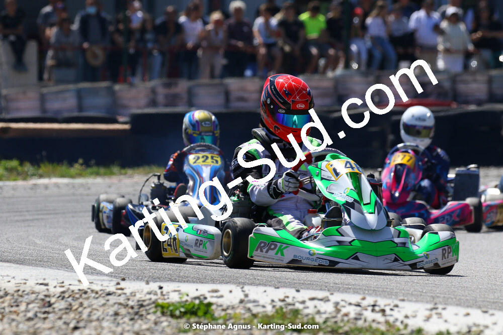 16 & 17/04/2022 : 3ème manche du Championnat du Sud 2022 au circuit d’Aigues-Vives (photos Stéphane Agnus) 2022 — karting