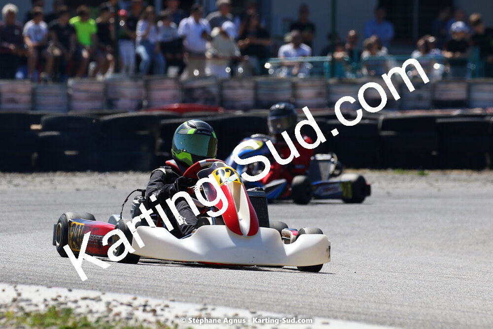 16 & 17/04/2022 : 3ème manche du Championnat du Sud 2022 au circuit d’Aigues-Vives (photos Stéphane Agnus) 2022 — karting
