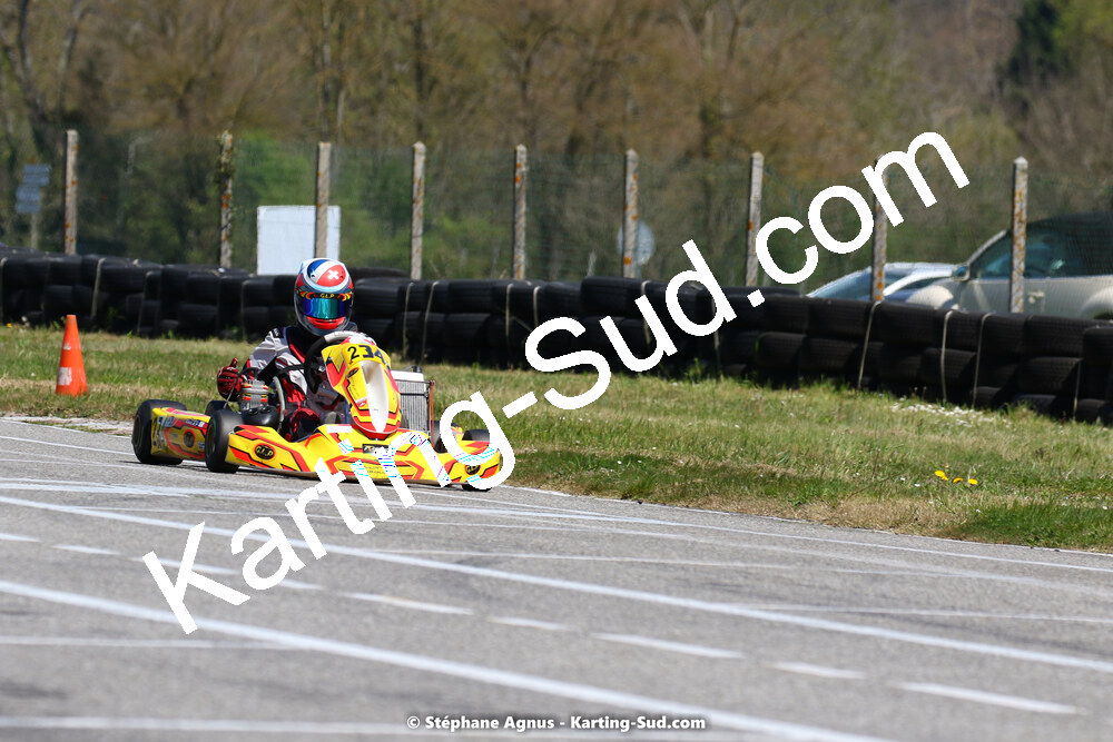 16 & 17/04/2022 : 3ème manche du Championnat du Sud 2022 au circuit d’Aigues-Vives (photos Stéphane Agnus) 2022 — karting