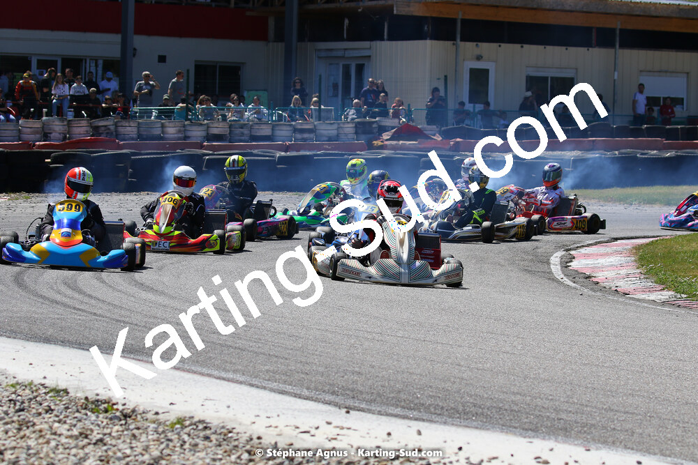 16 & 17/04/2022 : 3ème manche du Championnat du Sud 2022 au circuit d’Aigues-Vives (photos Stéphane Agnus) 2022 — karting