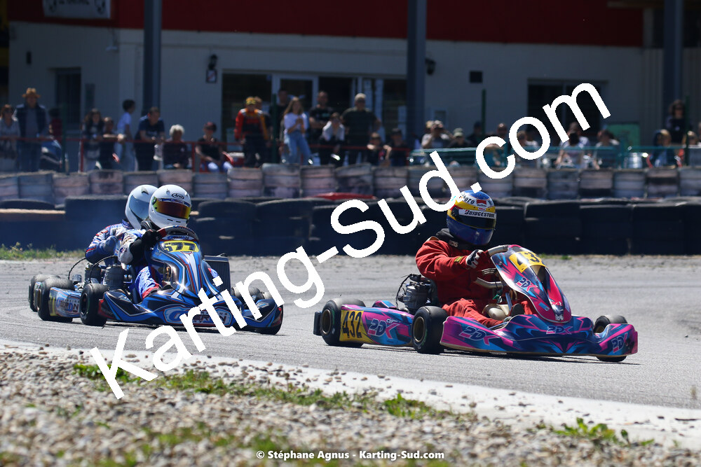 16 & 17/04/2022 : 3ème manche du Championnat du Sud 2022 au circuit d’Aigues-Vives (photos Stéphane Agnus) 2022 — karting