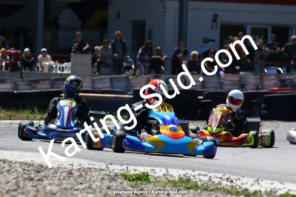 16 & 17/04/2022 : 3ème manche du Championnat du Sud 2022 au circuit d’Aigues-Vives (photos Stéphane Agnus) 2022 — karting
