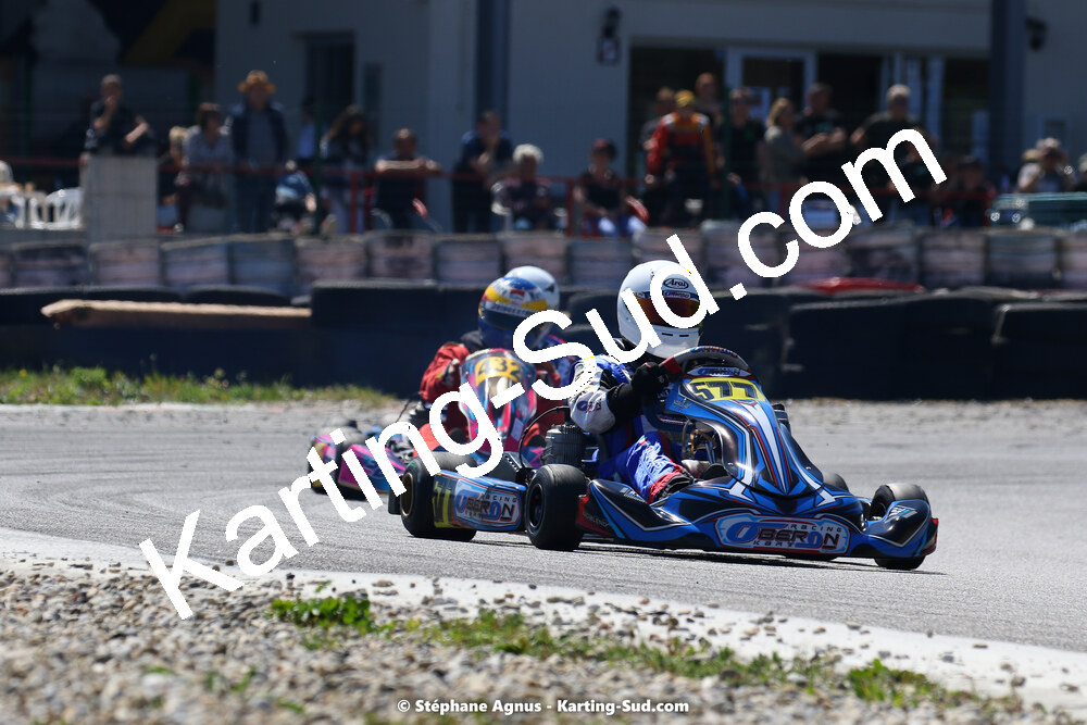 16 & 17/04/2022 : 3ème manche du Championnat du Sud 2022 au circuit d’Aigues-Vives (photos Stéphane Agnus) 2022 — karting