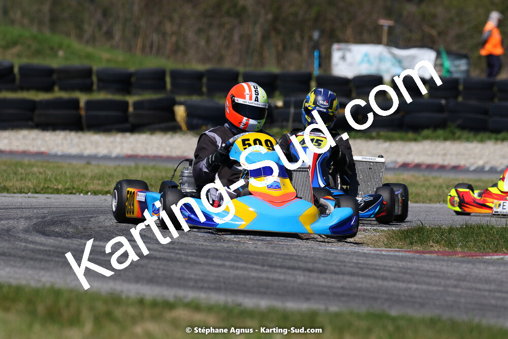 16 & 17/04/2022 : 3ème manche du Championnat du Sud 2022 au circuit d’Aigues-Vives (photos Stéphane Agnus) 2022 — karting