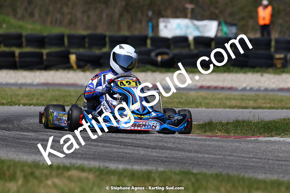 16 & 17/04/2022 : 3ème manche du Championnat du Sud 2022 au circuit d’Aigues-Vives (photos Stéphane Agnus) 2022 — karting