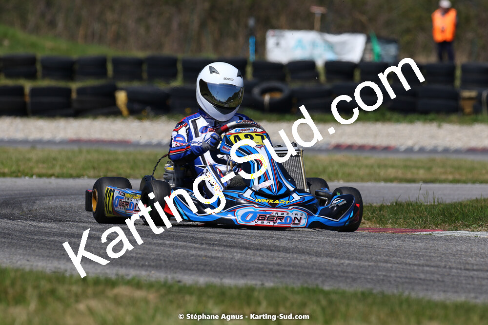 16 & 17/04/2022 : 3ème manche du Championnat du Sud 2022 au circuit d’Aigues-Vives (photos Stéphane Agnus) 2022 — karting
