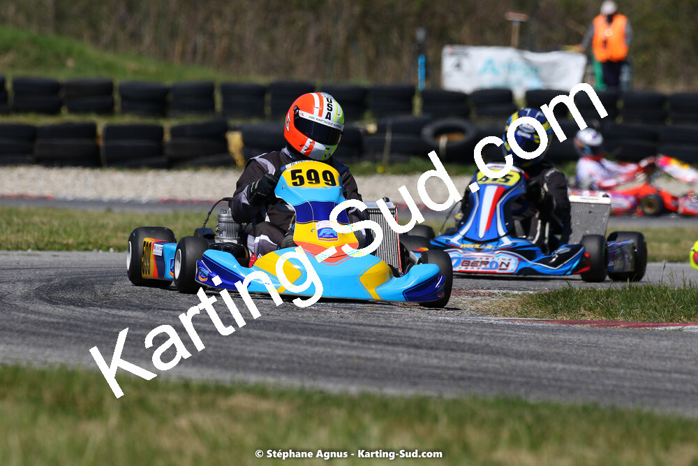 16 & 17/04/2022 : 3ème manche du Championnat du Sud 2022 au circuit d’Aigues-Vives (photos Stéphane Agnus) 2022 — karting