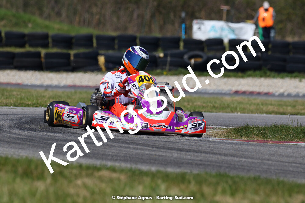 16 & 17/04/2022 : 3ème manche du Championnat du Sud 2022 au circuit d’Aigues-Vives (photos Stéphane Agnus) 2022 — karting