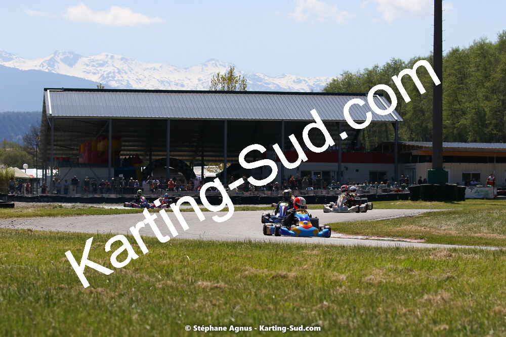 16 & 17/04/2022 : 3ème manche du Championnat du Sud 2022 au circuit d’Aigues-Vives (photos Stéphane Agnus) 2022 — karting