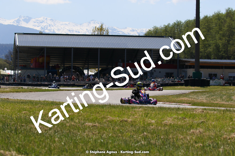 16 & 17/04/2022 : 3ème manche du Championnat du Sud 2022 au circuit d’Aigues-Vives (photos Stéphane Agnus) 2022 — karting