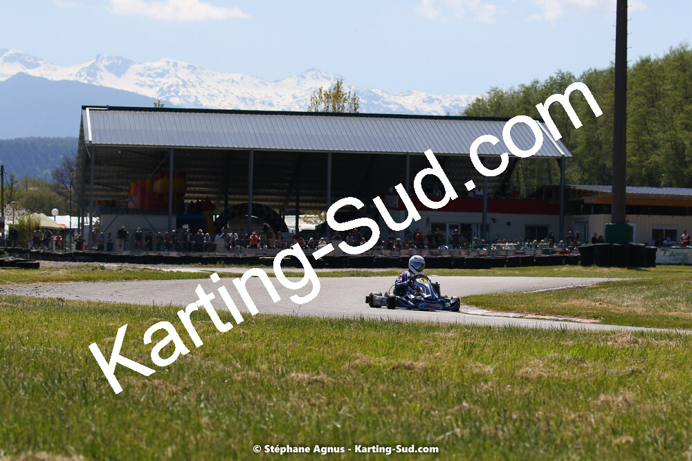 16 & 17/04/2022 : 3ème manche du Championnat du Sud 2022 au circuit d’Aigues-Vives (photos Stéphane Agnus) 2022 — karting