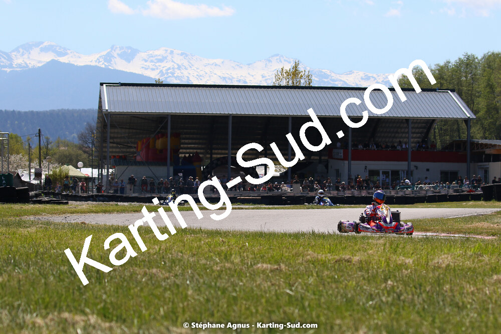16 & 17/04/2022 : 3ème manche du Championnat du Sud 2022 au circuit d’Aigues-Vives (photos Stéphane Agnus) 2022 — karting