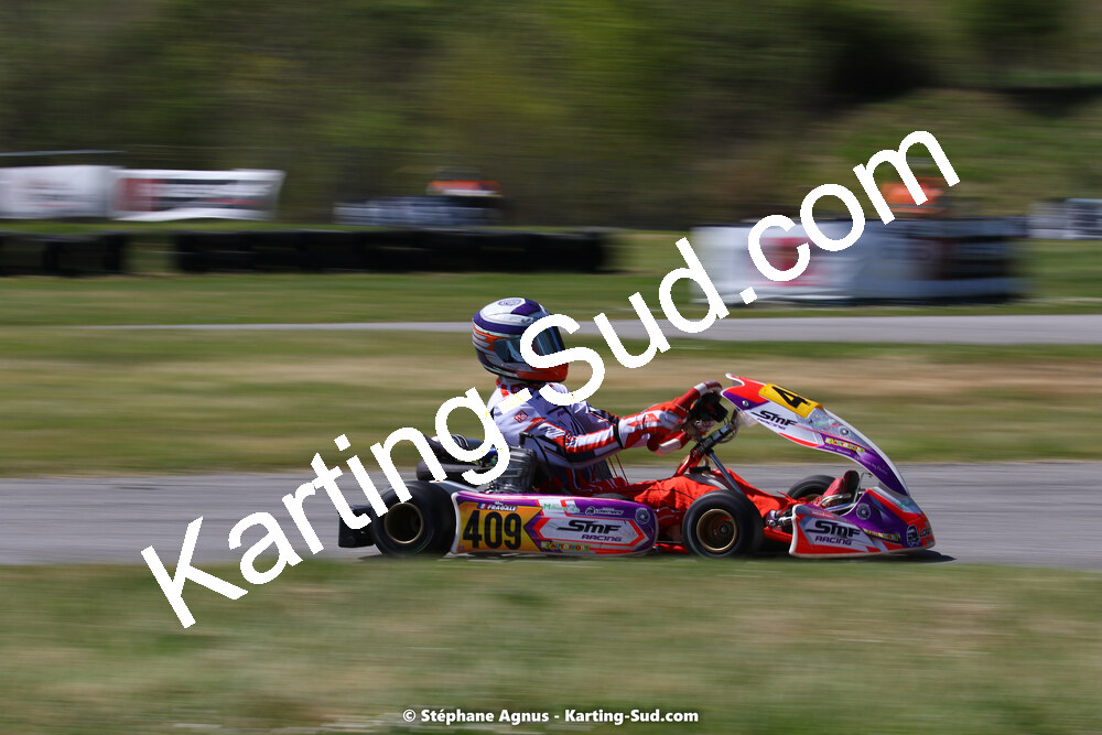 16 & 17/04/2022 : 3ème manche du Championnat du Sud 2022 au circuit d’Aigues-Vives (photos Stéphane Agnus) 2022 — karting