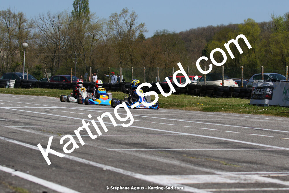 16 & 17/04/2022 : 3ème manche du Championnat du Sud 2022 au circuit d’Aigues-Vives (photos Stéphane Agnus) 2022 — karting