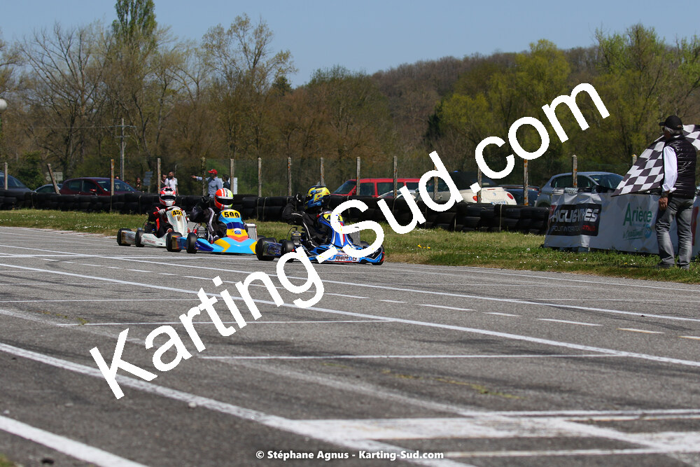 16 & 17/04/2022 : 3ème manche du Championnat du Sud 2022 au circuit d’Aigues-Vives (photos Stéphane Agnus) 2022 — karting