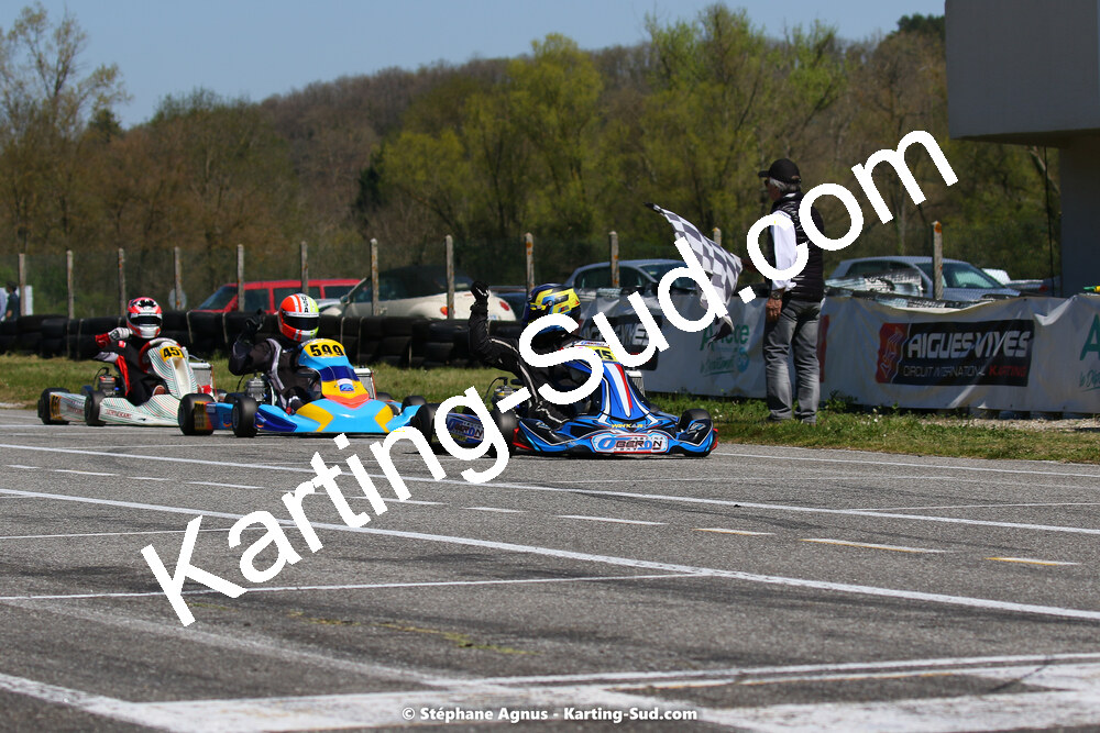 16 & 17/04/2022 : 3ème manche du Championnat du Sud 2022 au circuit d’Aigues-Vives (photos Stéphane Agnus) 2022 — karting
