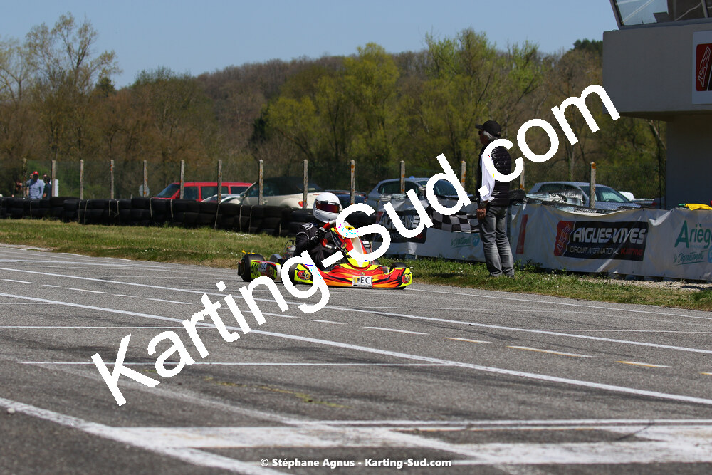 16 & 17/04/2022 : 3ème manche du Championnat du Sud 2022 au circuit d’Aigues-Vives (photos Stéphane Agnus) 2022 — karting