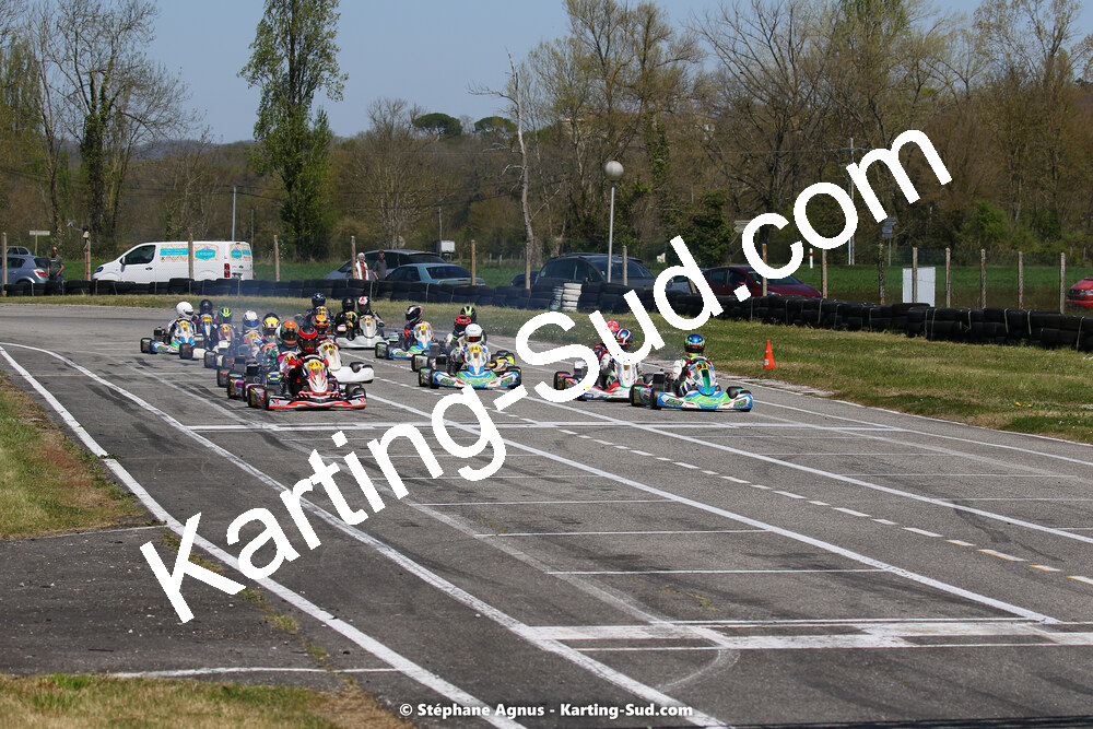 16 & 17/04/2022 : 3ème manche du Championnat du Sud 2022 au circuit d’Aigues-Vives (photos Stéphane Agnus) 2022 — karting