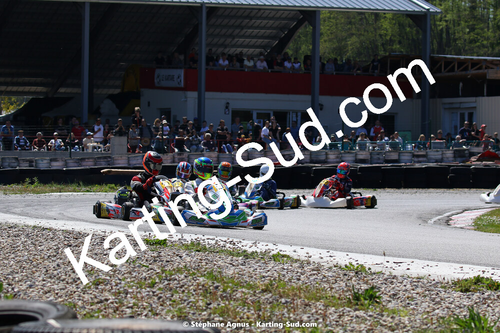 16 & 17/04/2022 : 3ème manche du Championnat du Sud 2022 au circuit d’Aigues-Vives (photos Stéphane Agnus) 2022 — karting