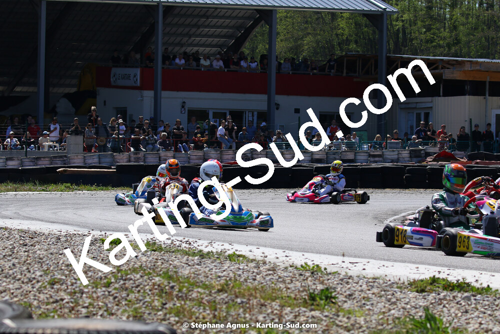 16 & 17/04/2022 : 3ème manche du Championnat du Sud 2022 au circuit d’Aigues-Vives (photos Stéphane Agnus) 2022 — karting