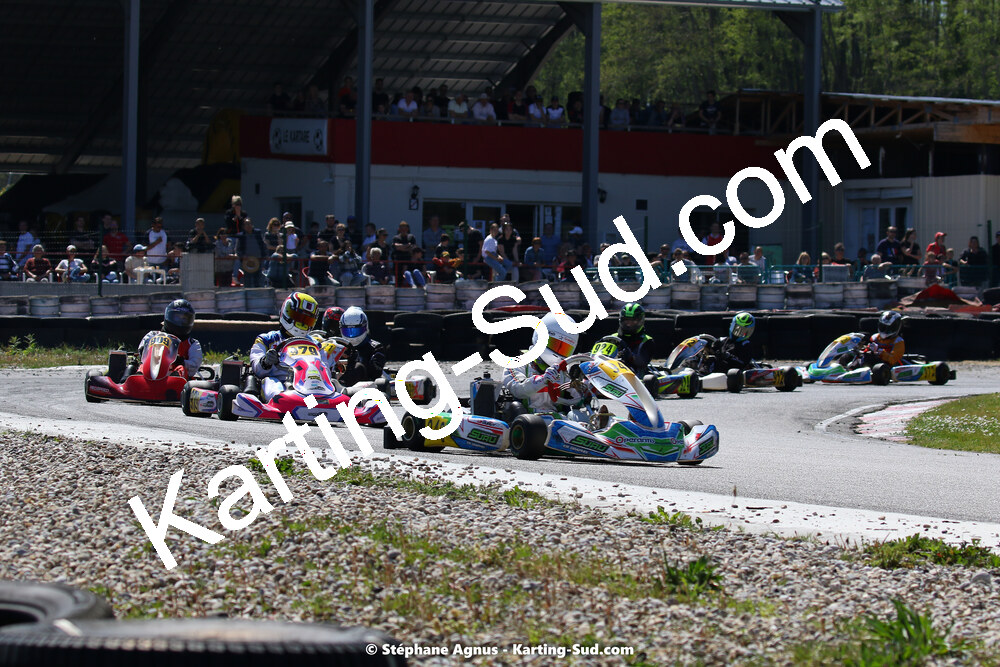16 & 17/04/2022 : 3ème manche du Championnat du Sud 2022 au circuit d’Aigues-Vives (photos Stéphane Agnus) 2022 — karting