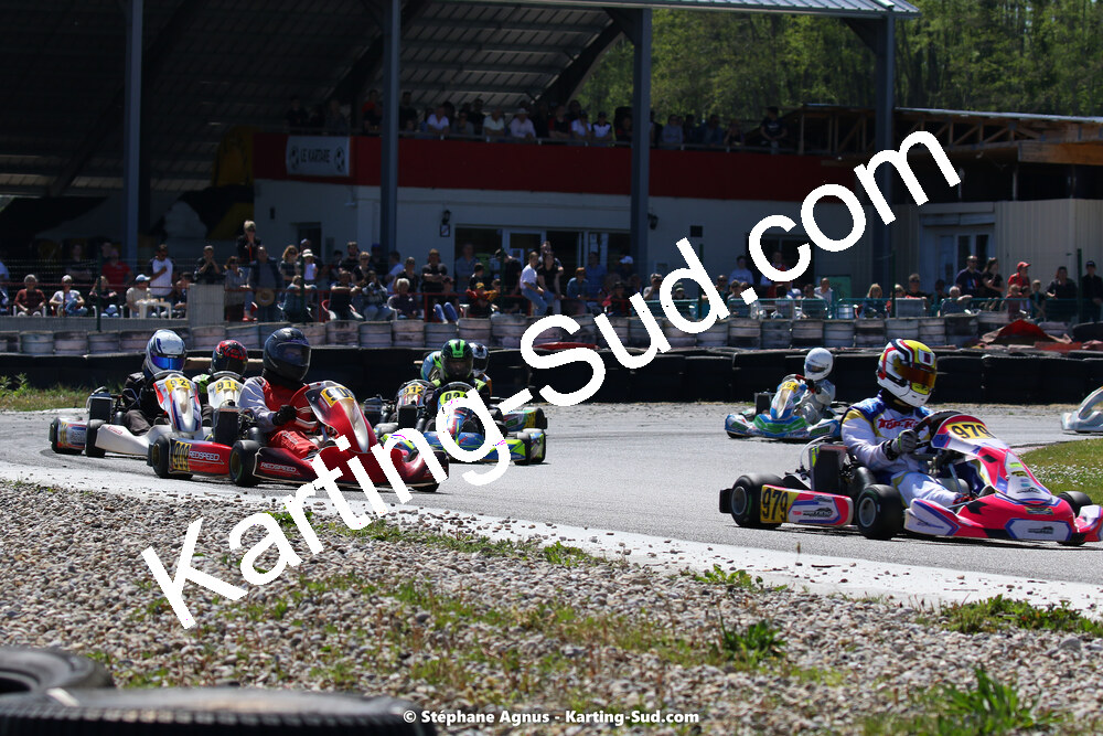 16 & 17/04/2022 : 3ème manche du Championnat du Sud 2022 au circuit d’Aigues-Vives (photos Stéphane Agnus) 2022 — karting