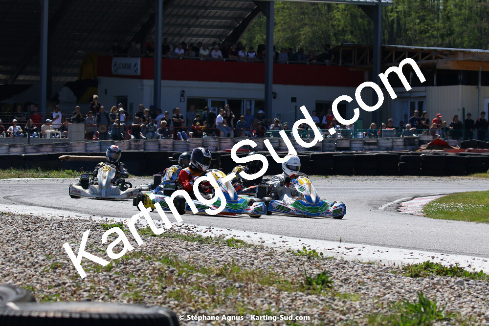 16 & 17/04/2022 : 3ème manche du Championnat du Sud 2022 au circuit d’Aigues-Vives (photos Stéphane Agnus) 2022 — karting