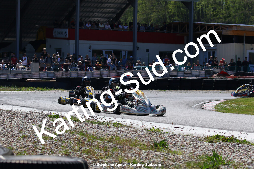 16 & 17/04/2022 : 3ème manche du Championnat du Sud 2022 au circuit d’Aigues-Vives (photos Stéphane Agnus) 2022 — karting