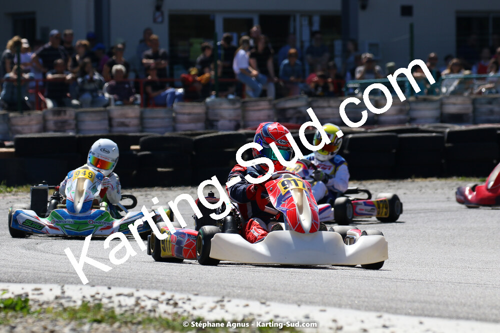 16 & 17/04/2022 : 3ème manche du Championnat du Sud 2022 au circuit d’Aigues-Vives (photos Stéphane Agnus) 2022 — karting