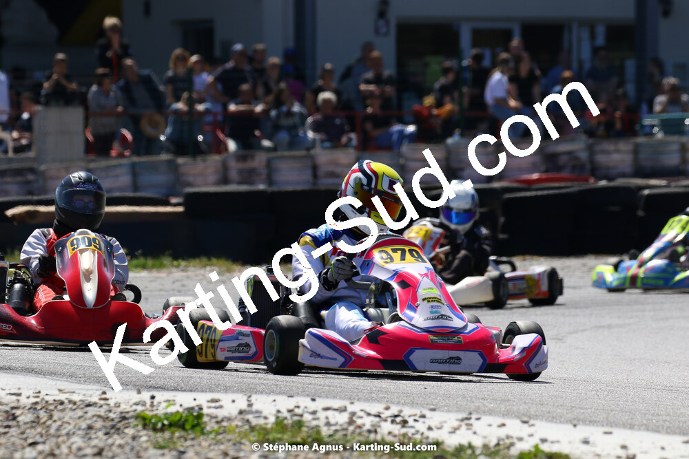 16 & 17/04/2022 : 3ème manche du Championnat du Sud 2022 au circuit d’Aigues-Vives (photos Stéphane Agnus) 2022 — karting