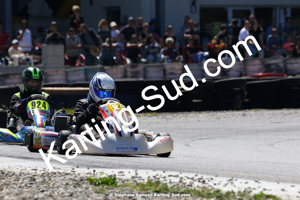 16 & 17/04/2022 : 3ème manche du Championnat du Sud 2022 au circuit d’Aigues-Vives (photos Stéphane Agnus) 2022 — karting