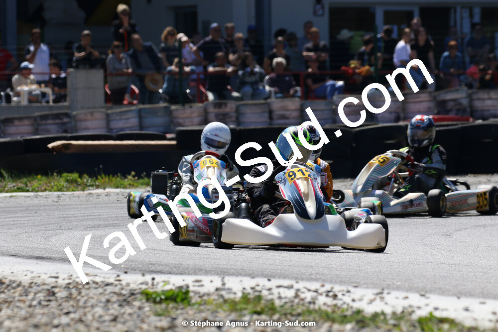 16 & 17/04/2022 : 3ème manche du Championnat du Sud 2022 au circuit d’Aigues-Vives (photos Stéphane Agnus) 2022 — karting