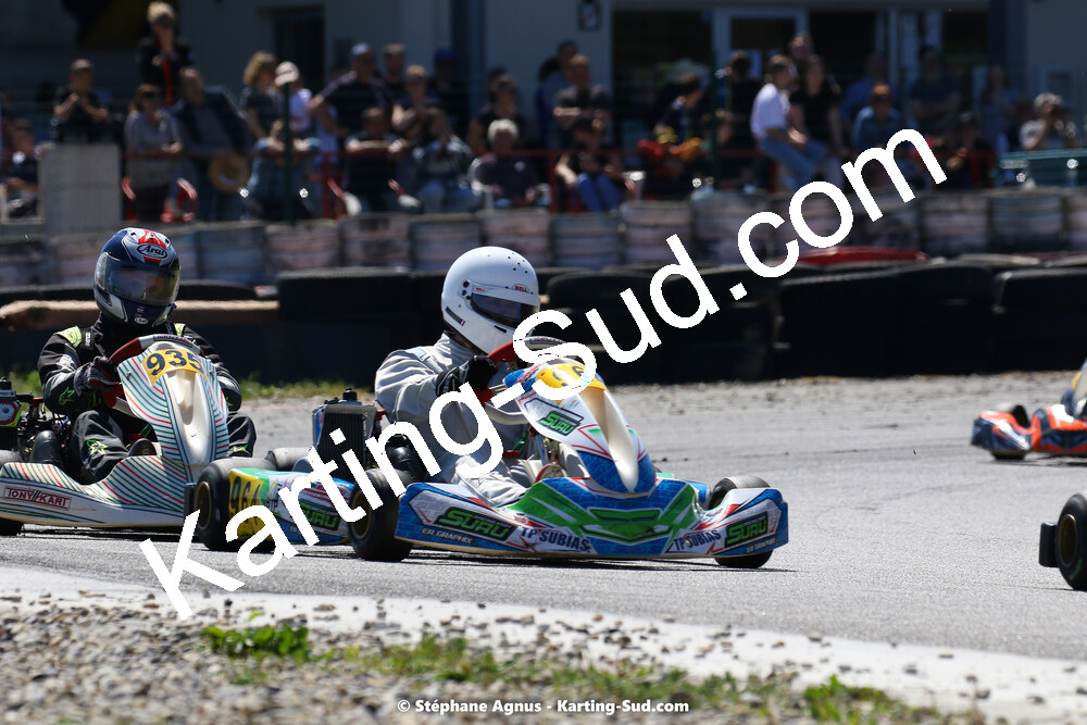 16 & 17/04/2022 : 3ème manche du Championnat du Sud 2022 au circuit d’Aigues-Vives (photos Stéphane Agnus) 2022 — karting