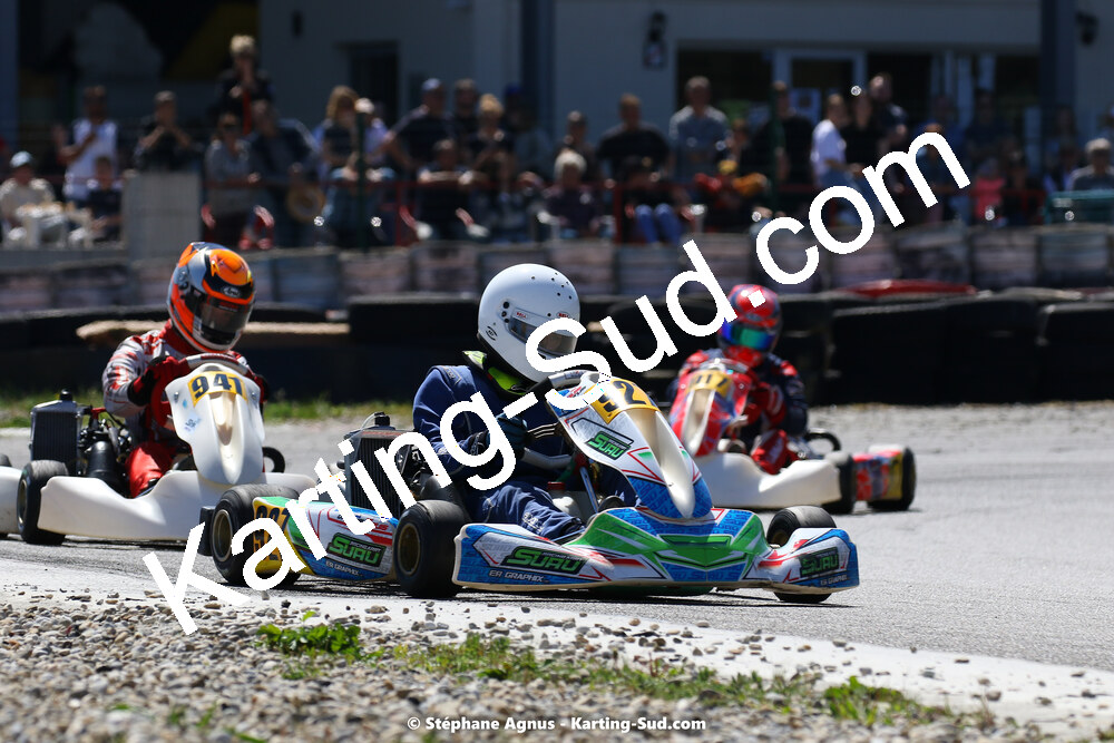 16 & 17/04/2022 : 3ème manche du Championnat du Sud 2022 au circuit d’Aigues-Vives (photos Stéphane Agnus) 2022 — karting