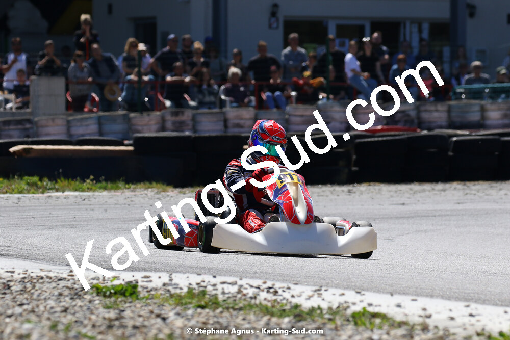 16 & 17/04/2022 : 3ème manche du Championnat du Sud 2022 au circuit d’Aigues-Vives (photos Stéphane Agnus) 2022 — karting