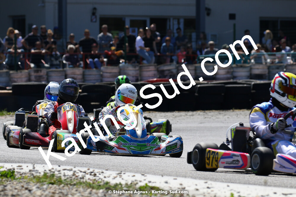 16 & 17/04/2022 : 3ème manche du Championnat du Sud 2022 au circuit d’Aigues-Vives (photos Stéphane Agnus) 2022 — karting