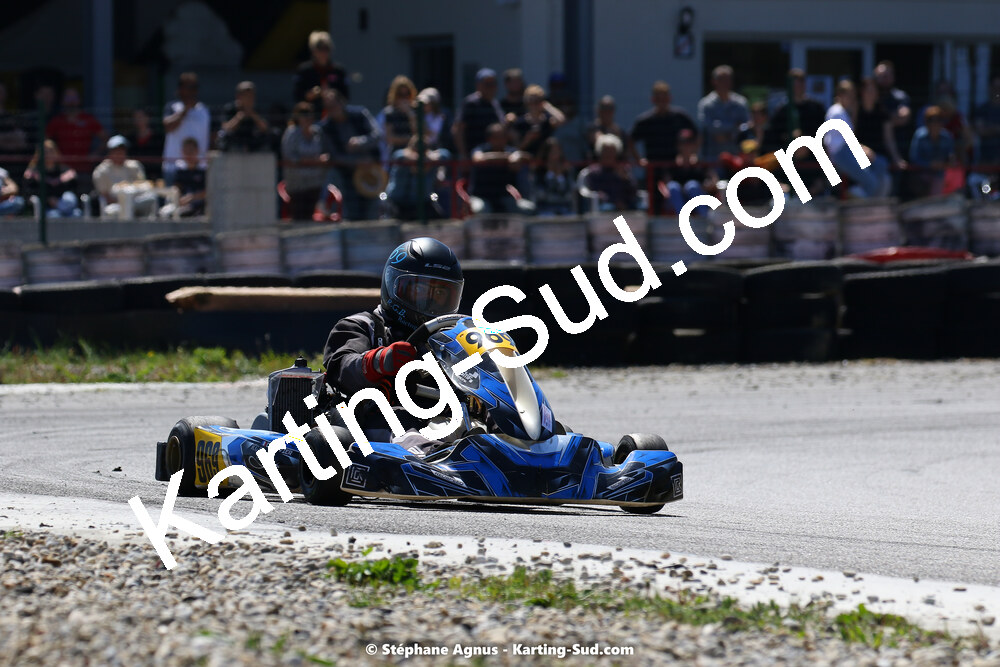 16 & 17/04/2022 : 3ème manche du Championnat du Sud 2022 au circuit d’Aigues-Vives (photos Stéphane Agnus) 2022 — karting