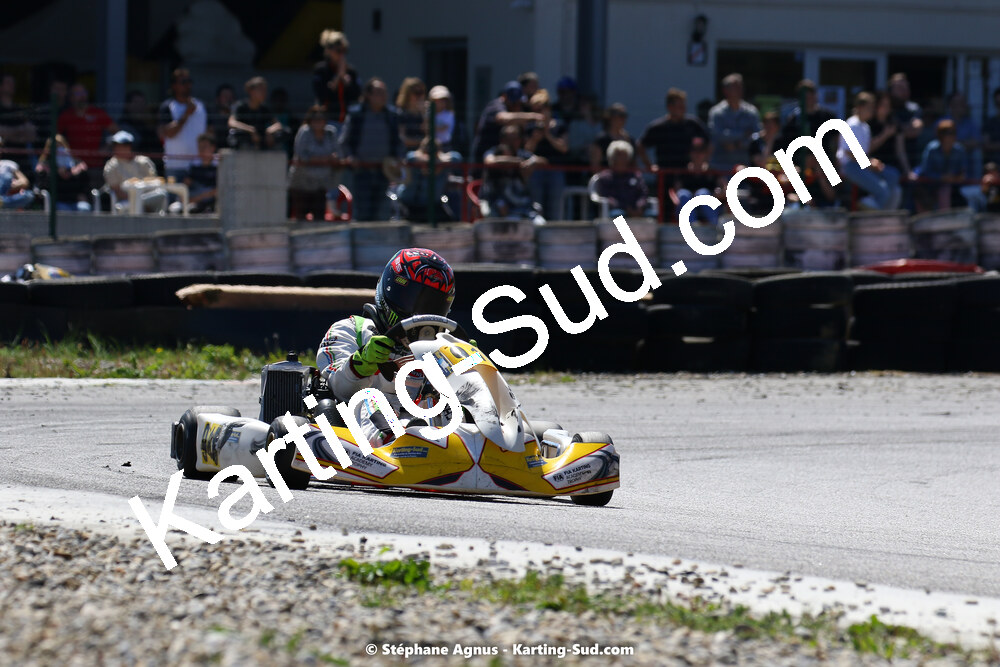 16 & 17/04/2022 : 3ème manche du Championnat du Sud 2022 au circuit d’Aigues-Vives (photos Stéphane Agnus) 2022 — karting