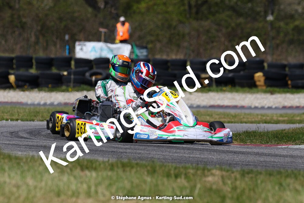16 & 17/04/2022 : 3ème manche du Championnat du Sud 2022 au circuit d’Aigues-Vives (photos Stéphane Agnus) 2022 — karting