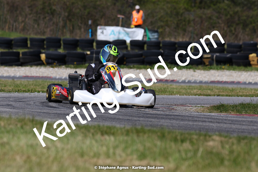 16 & 17/04/2022 : 3ème manche du Championnat du Sud 2022 au circuit d’Aigues-Vives (photos Stéphane Agnus) 2022 — karting