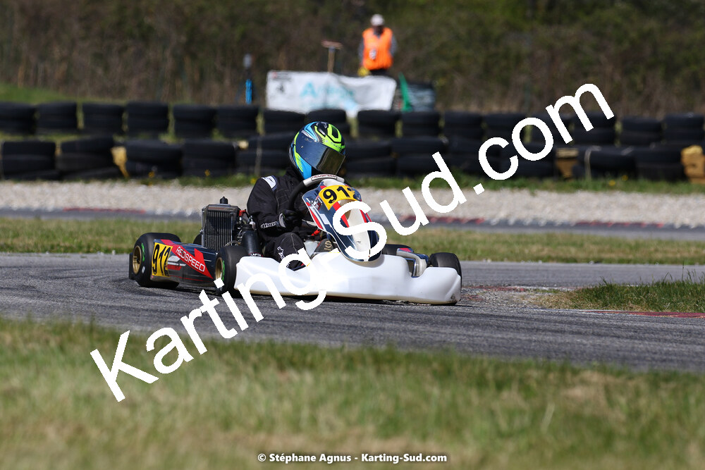 16 & 17/04/2022 : 3ème manche du Championnat du Sud 2022 au circuit d’Aigues-Vives (photos Stéphane Agnus) 2022 — karting