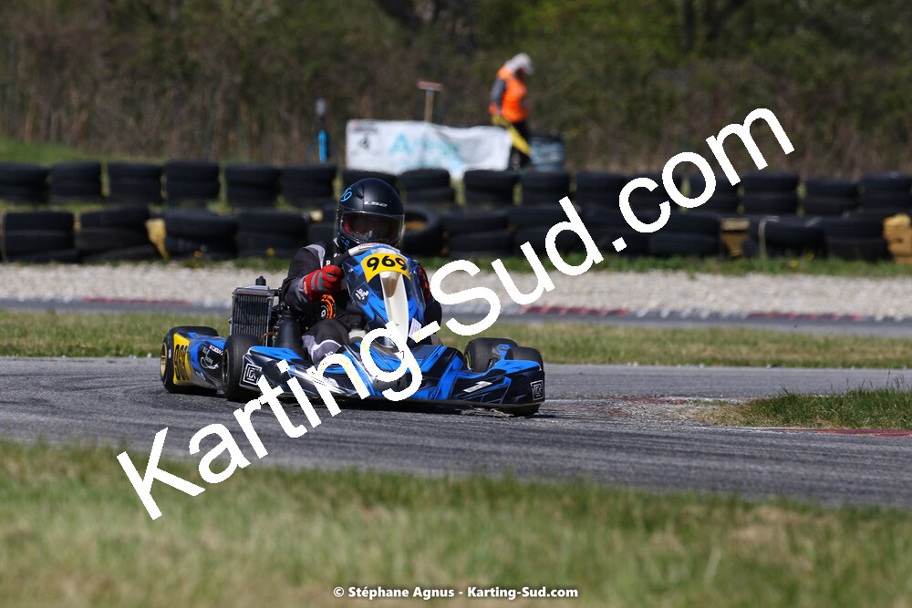 16 & 17/04/2022 : 3ème manche du Championnat du Sud 2022 au circuit d’Aigues-Vives (photos Stéphane Agnus) 2022 — karting