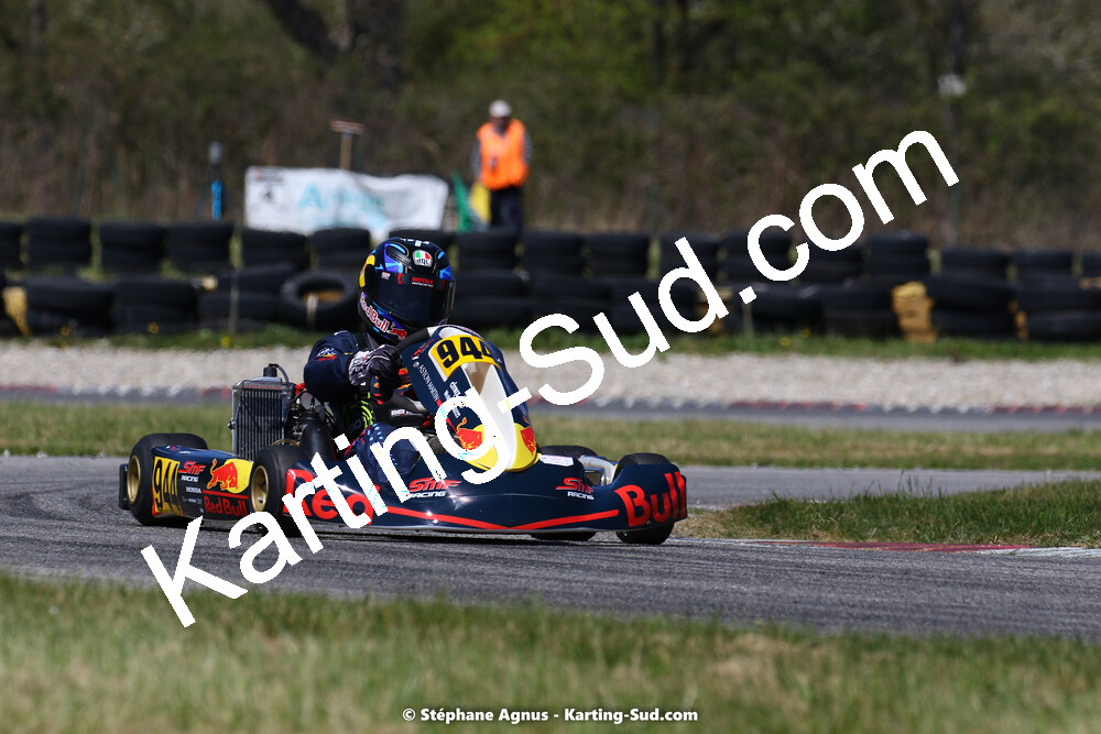 16 & 17/04/2022 : 3ème manche du Championnat du Sud 2022 au circuit d’Aigues-Vives (photos Stéphane Agnus) 2022 — karting
