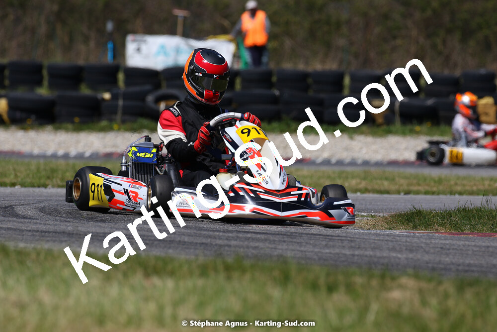 16 & 17/04/2022 : 3ème manche du Championnat du Sud 2022 au circuit d’Aigues-Vives (photos Stéphane Agnus) 2022 — karting