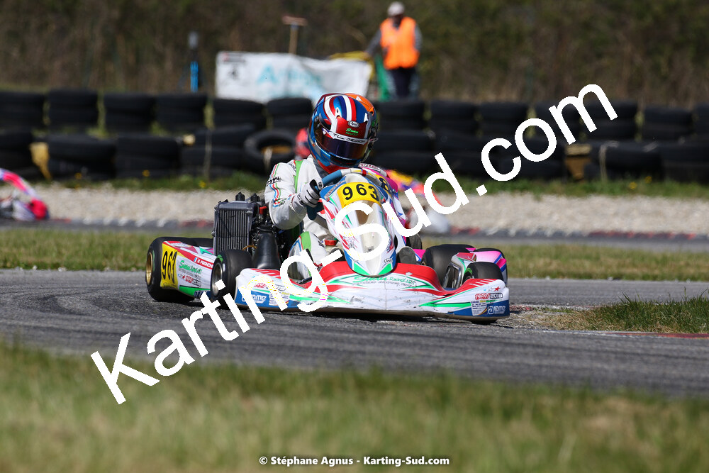 16 & 17/04/2022 : 3ème manche du Championnat du Sud 2022 au circuit d’Aigues-Vives (photos Stéphane Agnus) 2022 — karting