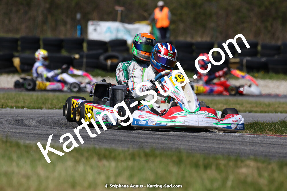 16 & 17/04/2022 : 3ème manche du Championnat du Sud 2022 au circuit d’Aigues-Vives (photos Stéphane Agnus) 2022 — karting